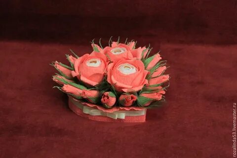 Букет из конфет розы