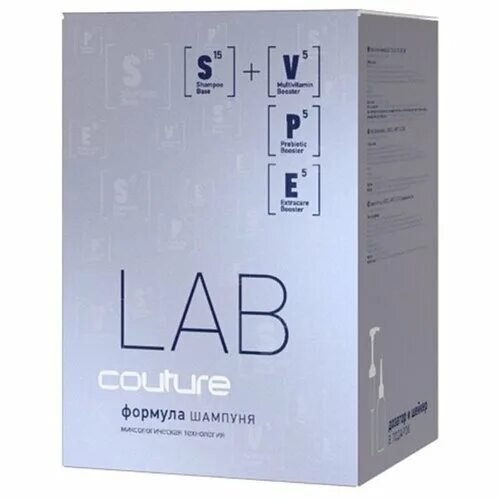 Формула лаб. Набор формула шампуня lab estel haute couture. набор кутюр лаб. набор эстель кутюр лаб. hcpn набор lab estel haute couture (маска 1000 мл+бустеры 3*100+насос), , шт.
