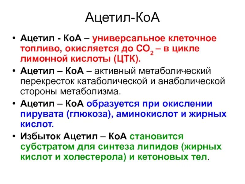 Глюкоза ацетил коа. Источники ацетил КОА. Ацетил КОА функции. Роль ацетил КОА. Избыток ацетил КОА.