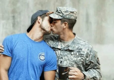 Rainbow Magazine Presents Bedfellows 261 - Men Kissing Men; Military Dude G...