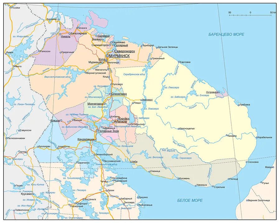 Мурманск карта города маршрут. Карта Мурманской области. Карта Мурманской области с городами и поселками. Карта Мурманской области с городами. Карта Мурманская область с населенными пунктами.