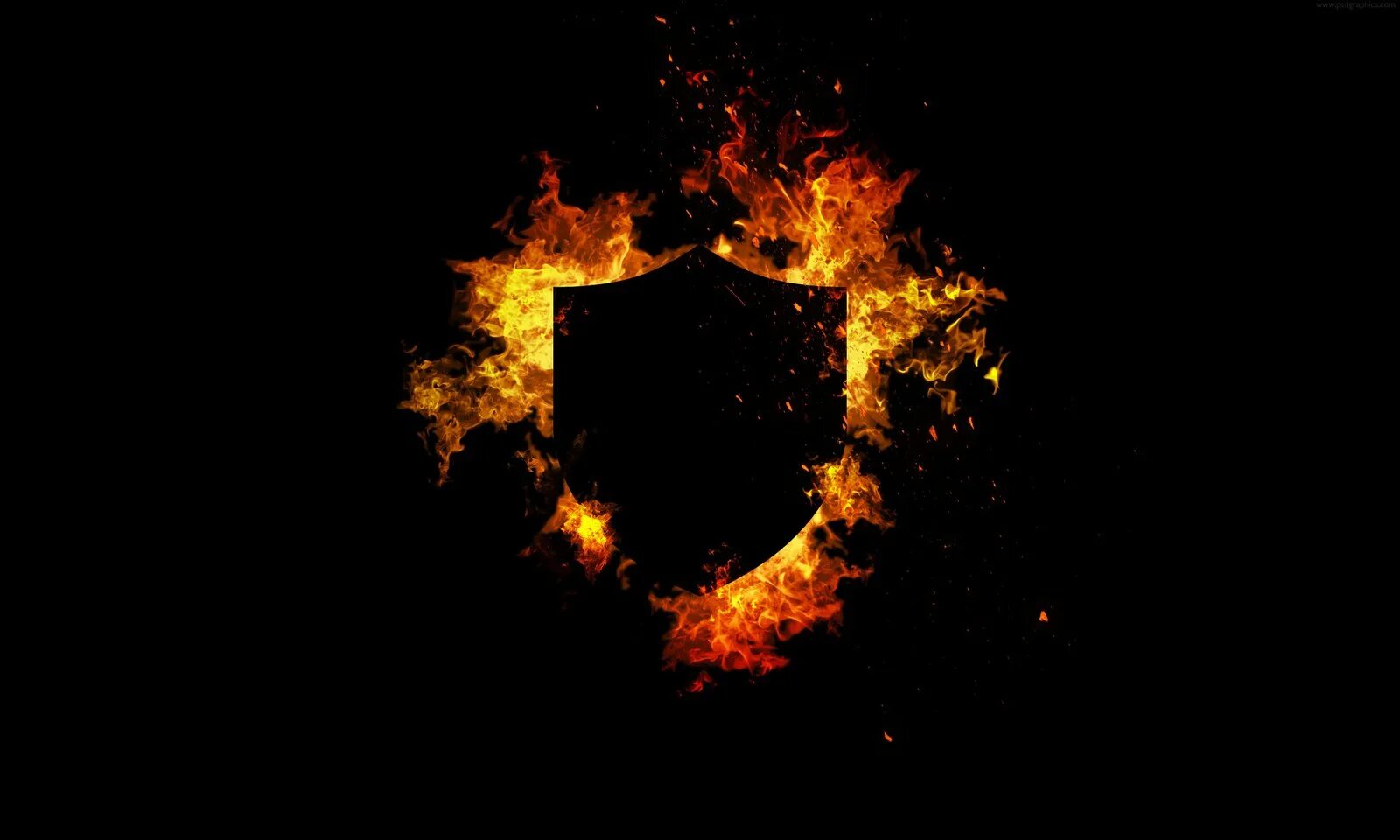 Fiery shield