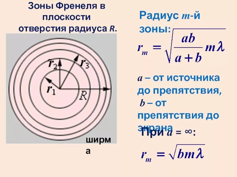 Радиус первого