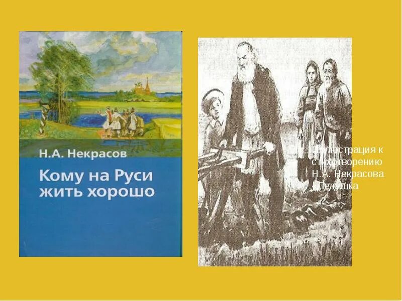 Стихотворений некрасова дедушка. Поэма дедушка Некрасов. Рисунок к поэме дедушка Некрасов. Некрасов дедушка презентация.