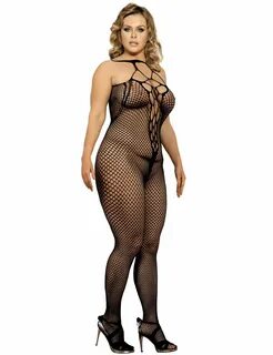 Plus Size Bodystocking - Top Seller For $11.95 http://www.anysizelingerie.c...