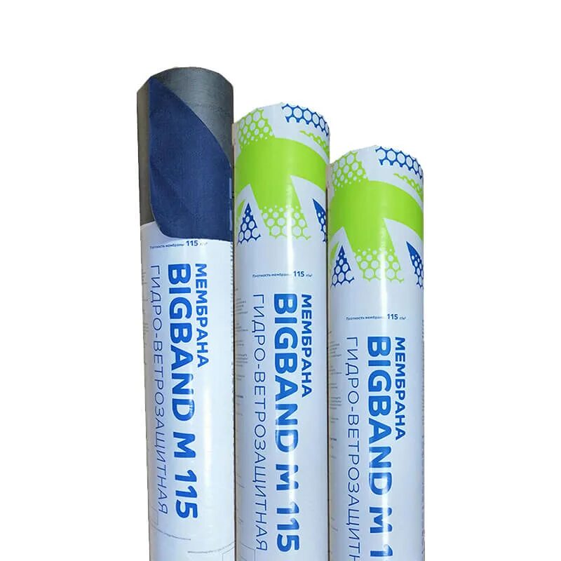 гидро ветрозащита bigband m. мембрана гидро ветрозащитная bigband. мембрана гидро-ветрозащитная паропроницаемая bigband m (1,6х45м). 6х45. гидро ветрозащита bigband m.