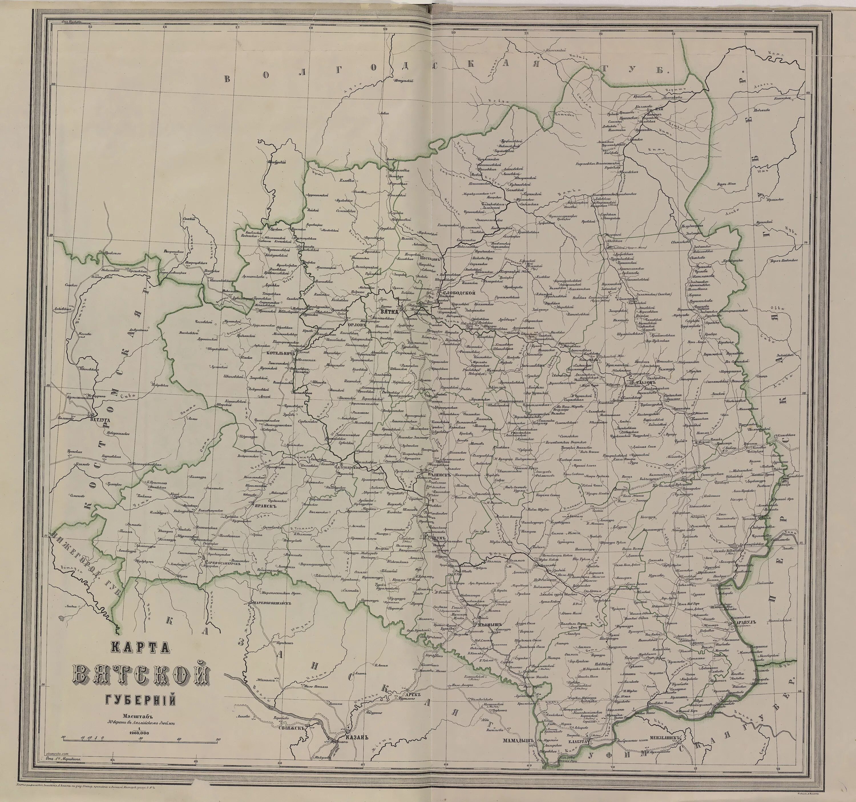 Российский атлас 1800 год 41 губерния. Карта Кирова 1900 года. Пензенская Губерния в атласе Ильина 1861.