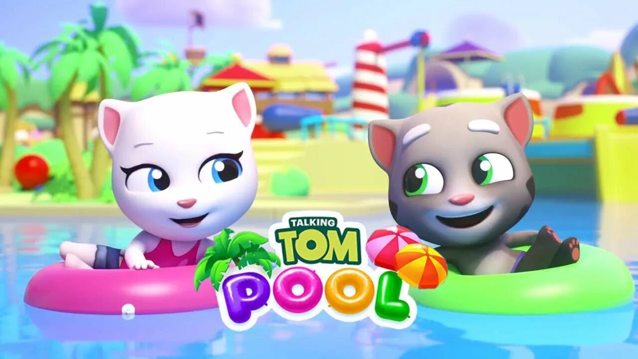 Том аквапарк игра. Том Pool Анджела. Бласт парк Анджела. Talking Tom Pool том. Аквабайк Тома 1.