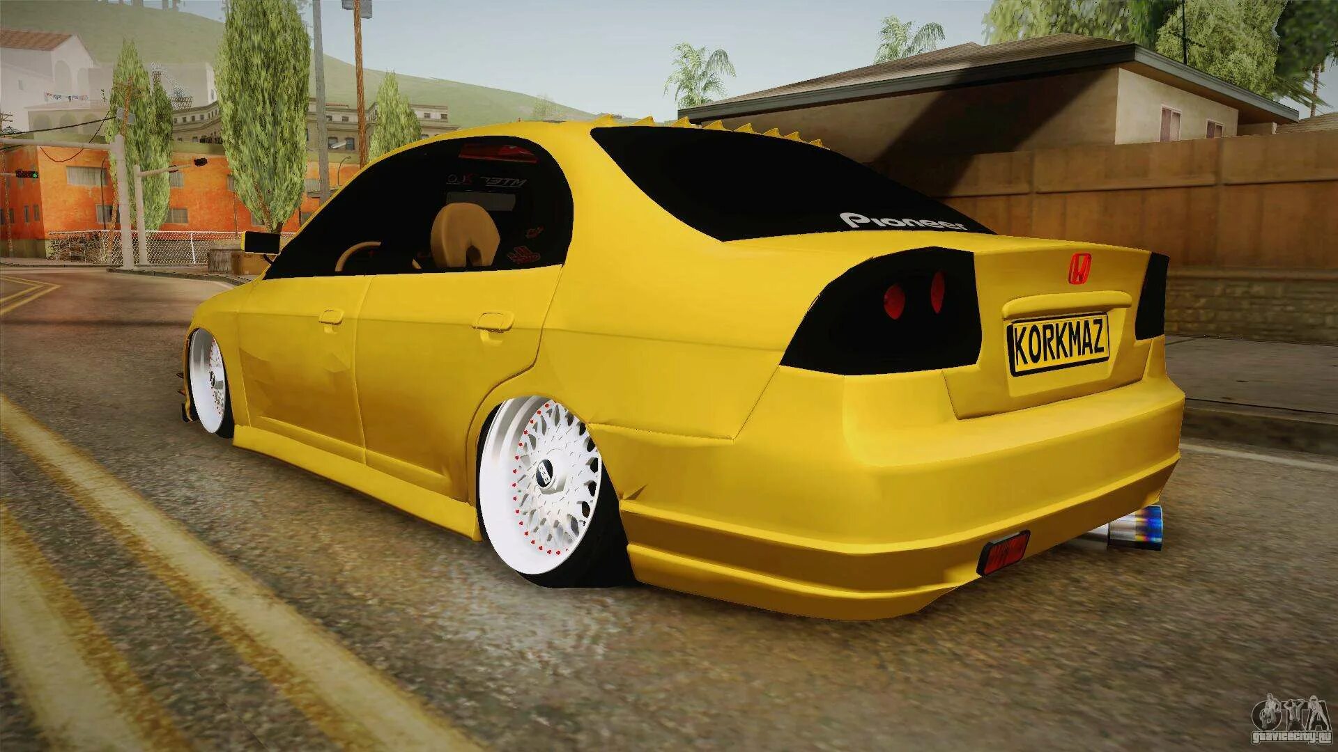 Honda civic vtec. Honda Civic для ГТА Сан. Civic 4 поколения GTA sa. Civic VTEC 2 GTA.