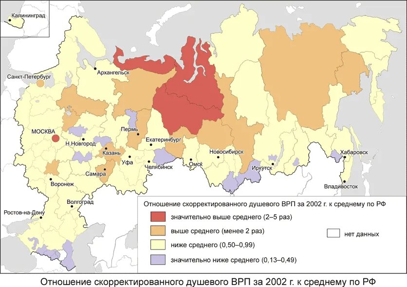 Объем врп регионов. Регионы по ВРП. Карта ВРП регионов России. Экономическая асимметрия регионов России. ВРП субъектов РФ карта.