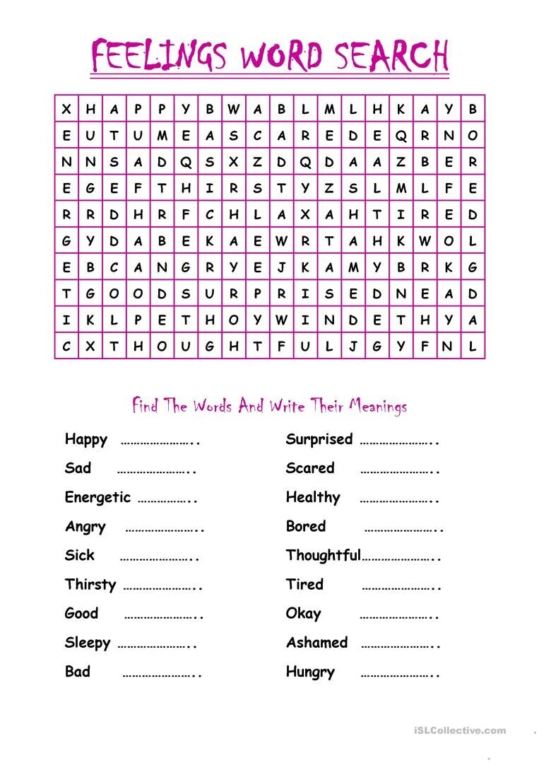 Feelings and emotions Wordsearch. Word search feelings. Feelings Wordsearch for Kids. Feelings Worksheets Wordsearch. Feeling search