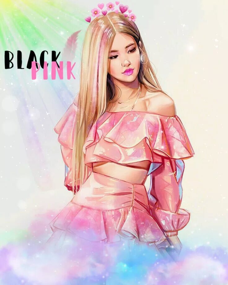Рисунок блэк пинк. Blackpink роуз art. блэк пинк арты розе. дженни блэкпинк корона. блэкпинк арты роуз.