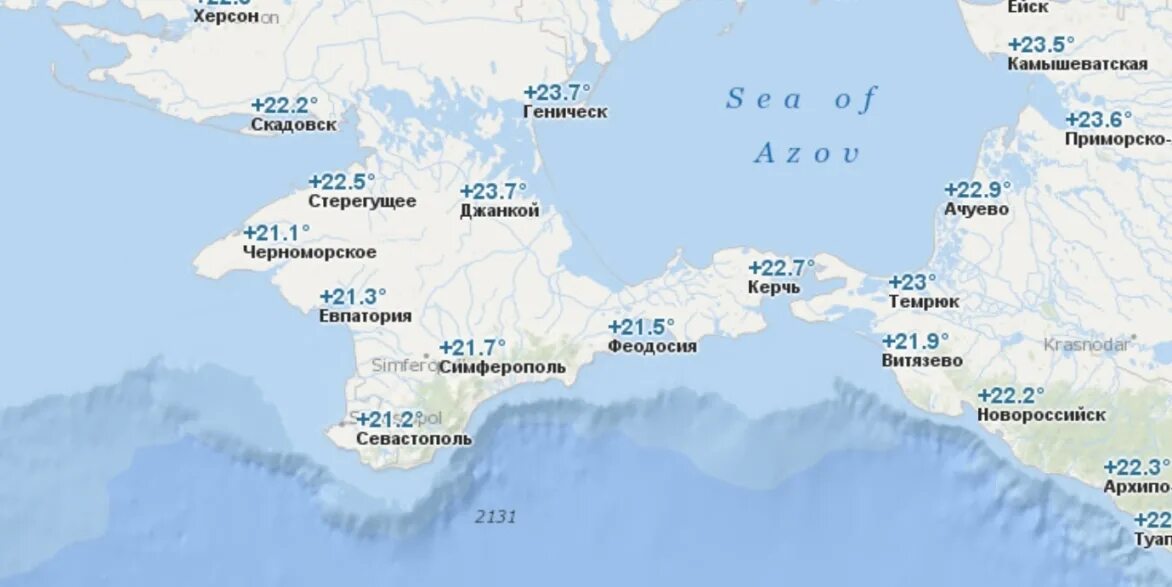 Вода в черном море температура сегодня крым. Температура воды на побережье Крыма. Карта теплой воды в Крыму. Карта температуры воды в черном море. Температура черного моря в июне.