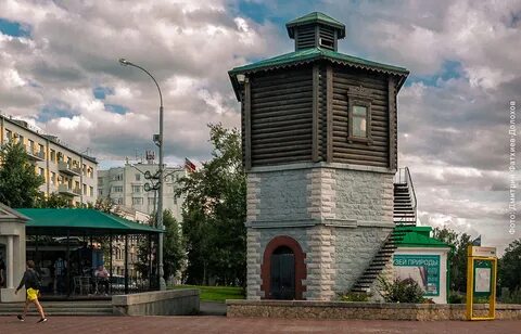 Водонапорная башня на плотинке