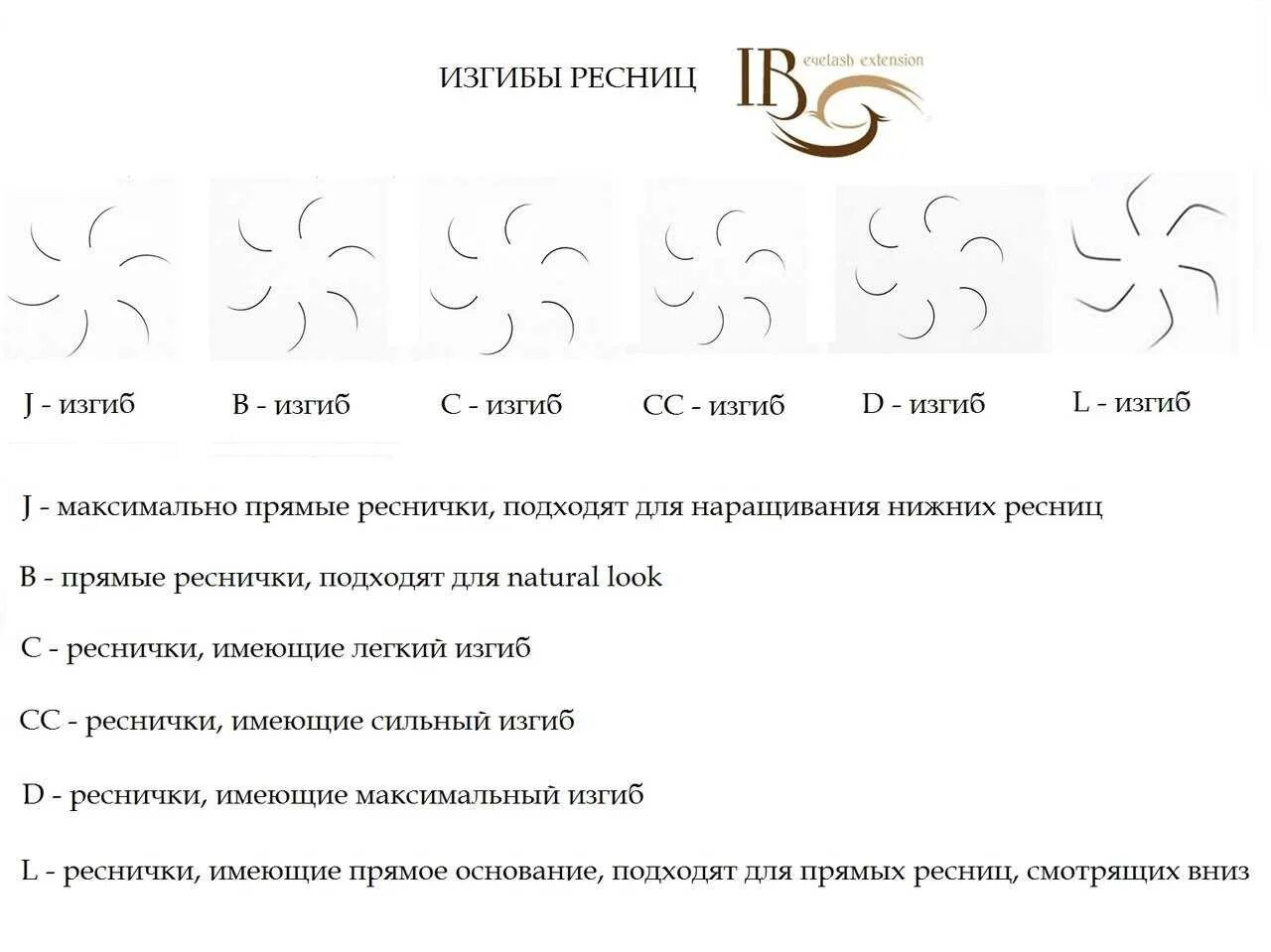 Какие бывают изгибы нарощенных. Схема длина толщина изгиб ресниц. Схема толщин и изгибов ресниц. Толщина и изгиб нарощенных ресниц. Изгибы и толщина ресниц для наращивания.