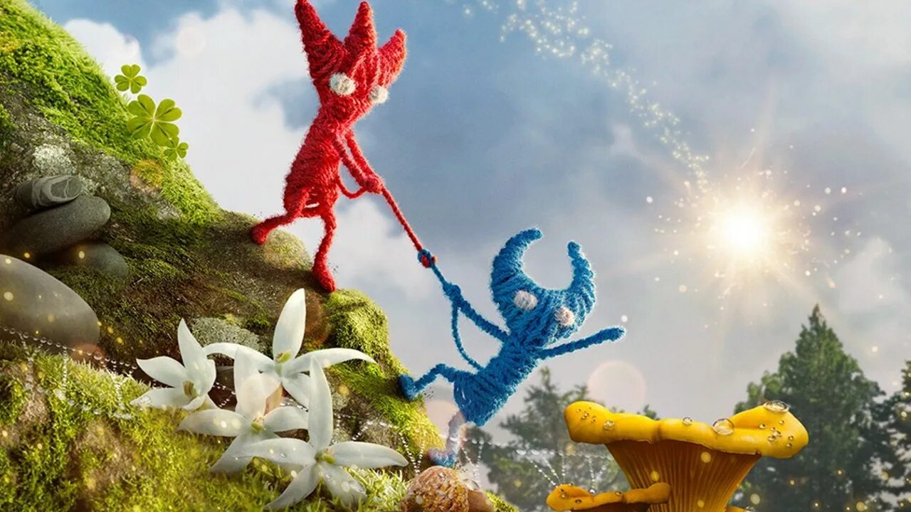 Unravel 2. Ярни Unravel 2. Унравел. Игра про ниточных человечков. Есть такая игра есть такие человечки