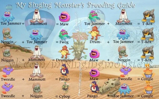 Скрещивания монстров в my sing monsters. Поющие монстры скрещивание. My singing Monsters скрещивание. Поющие монстры рецепты. Рецепты монстров в my singing Monsters.