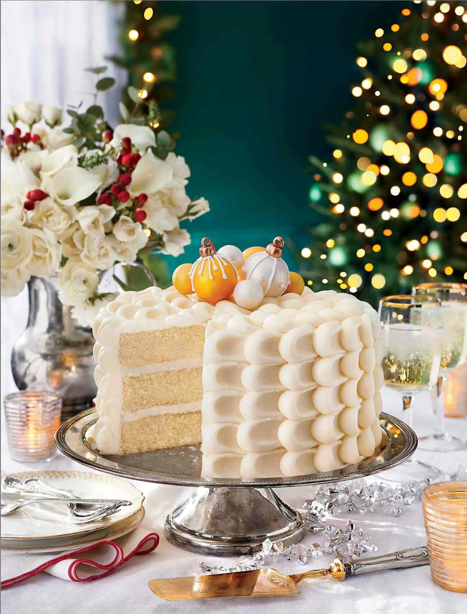 Snow cake