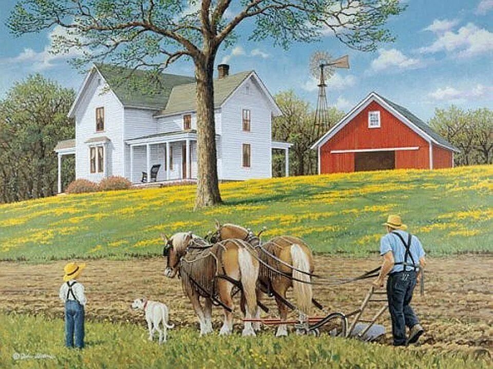Working in the country