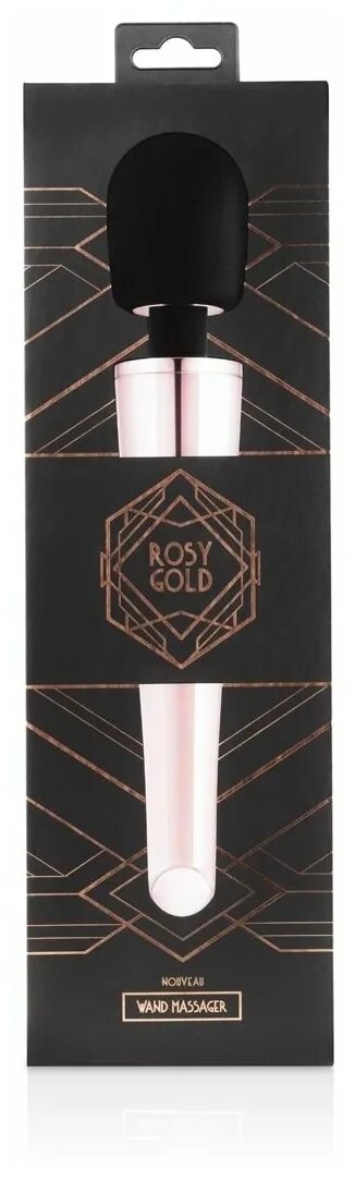 Rosy Gold nouveau curve Massager. Золотые вибраторы