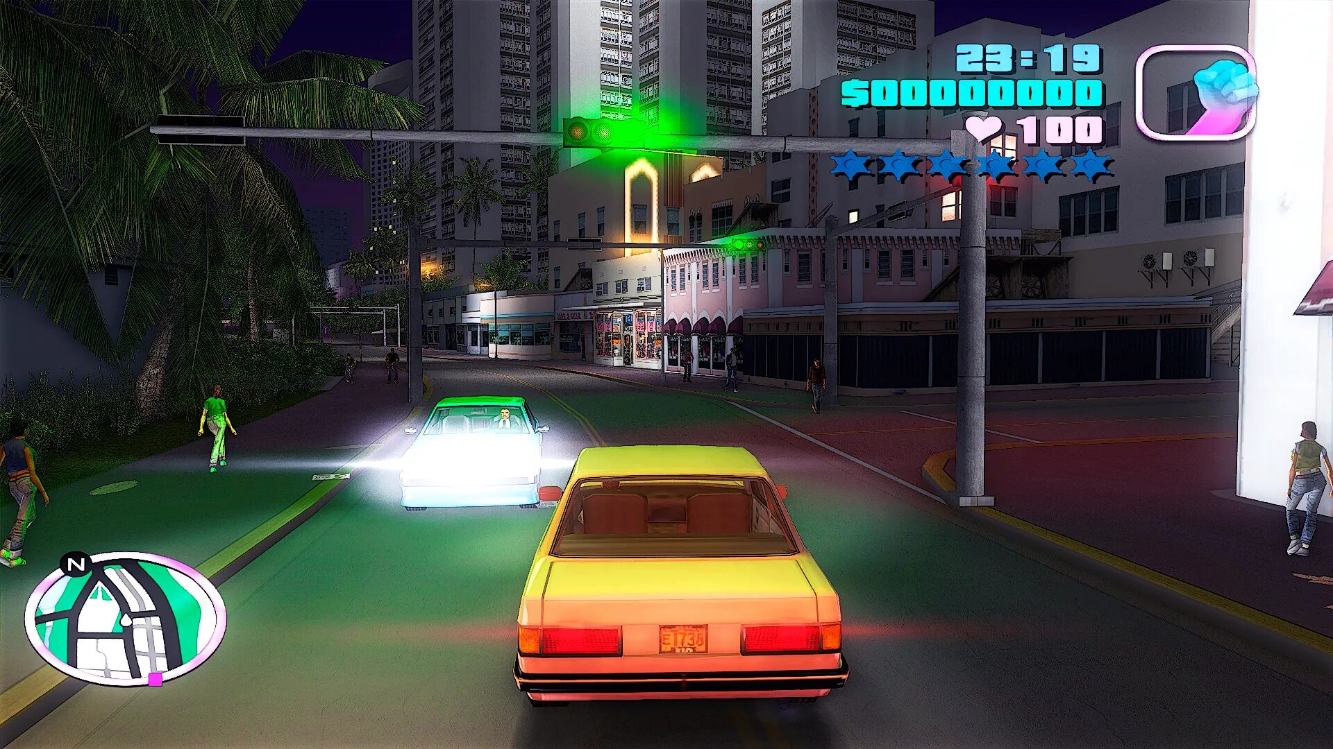 Гта сити играть. Grand Theft auto: vice City 2002. ГТА Вайс Сити 1с. Grand Theft auto vice City 2002 screenshots. GTA vice City 2001.