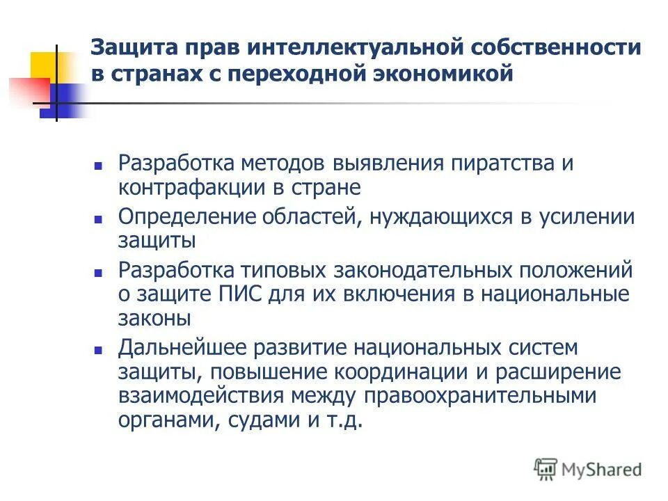 Интеллектуальное право компании