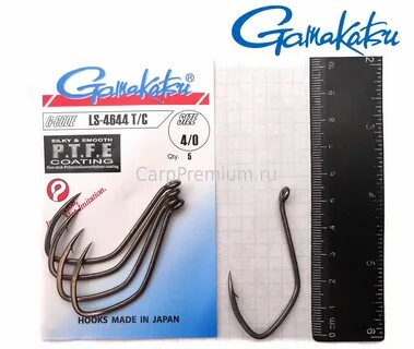 Крючки gamakatsu размеры