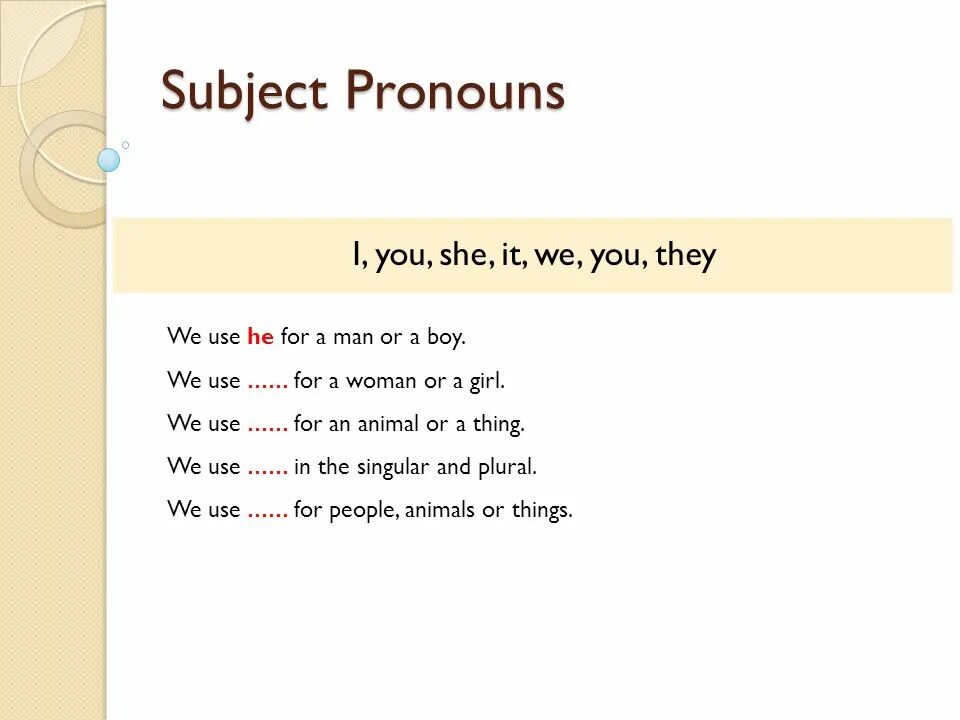 Тема subjects. Subject pronouns. Possessive pronouns. Personal and possessive pronouns Worksheets for Kids.