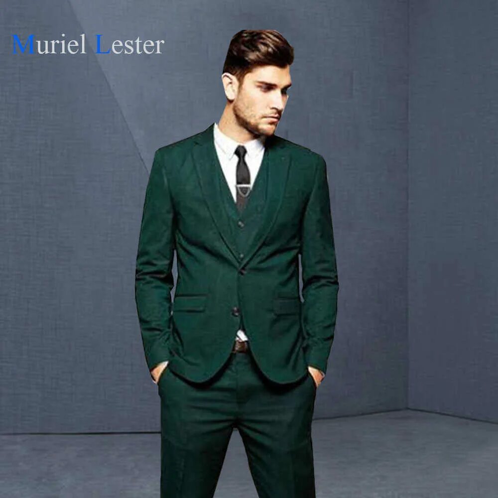 Slim-Fit in Green - BOJONI Designer suits for men, Mens outfits, Mens fashion sm