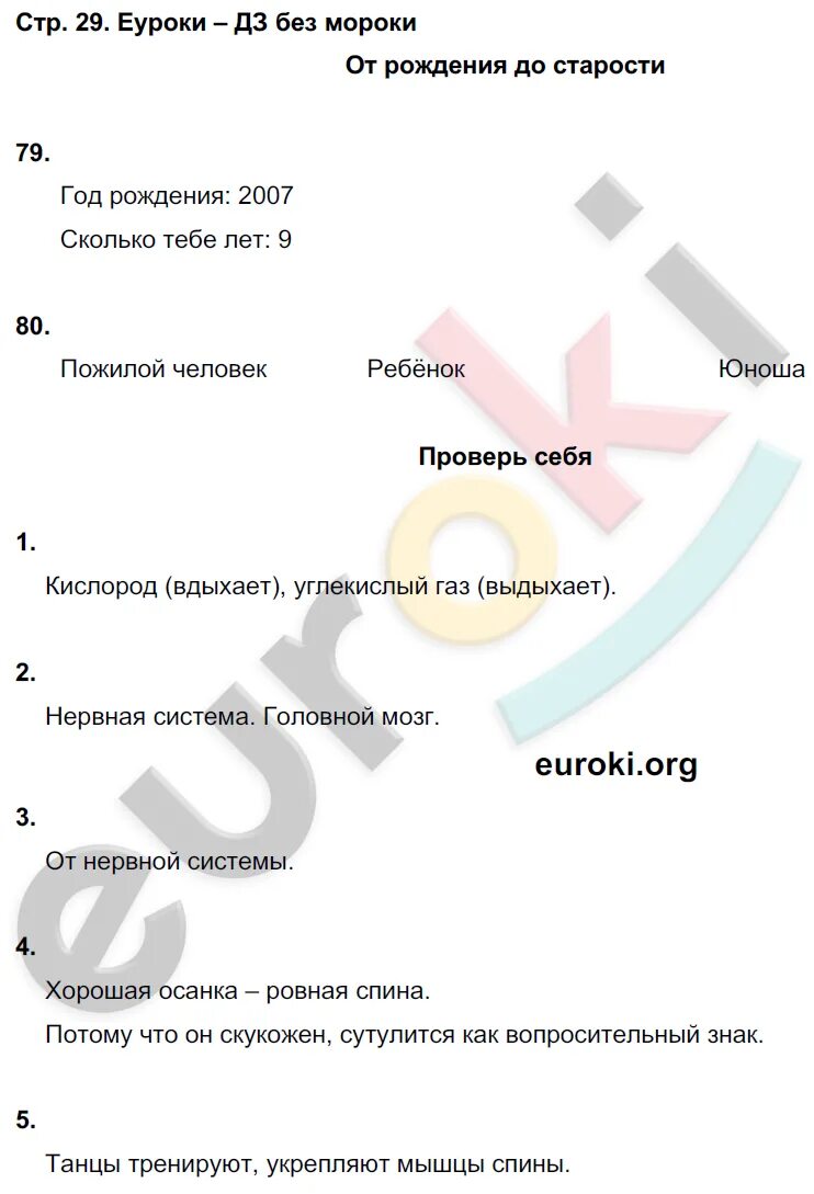 Однкнр 6 класс виноградова ответы