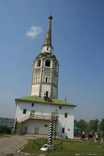 Колокольня в городе соликамске пермского края