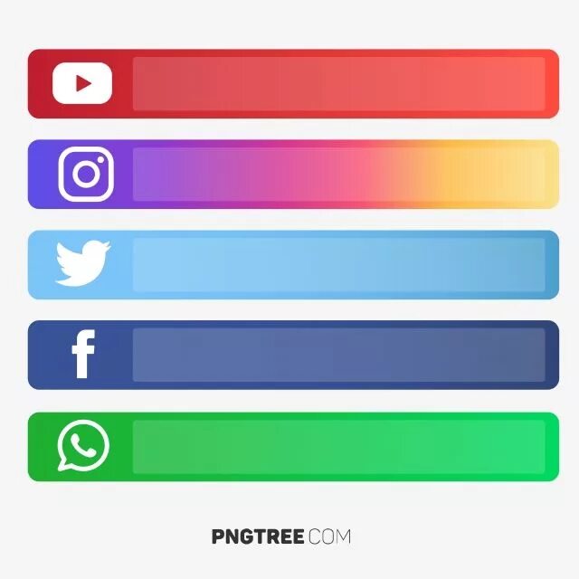 U button. Social media banner template psd. icons social media banner. social media network banners lower third icons set. social media u button.