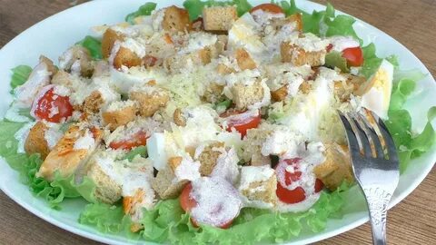 Рецепт цезаря с курицей с майонезом