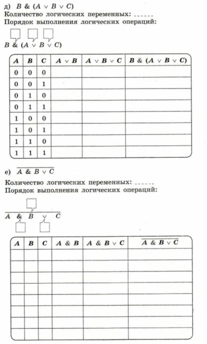 Сколько наборов логических переменных удовлетворяют условиям. Порядок выполнения логических операций в информатике. количество логических переменных. порядок выполнения логических переменных. количество логических переменных порядок выполнения.