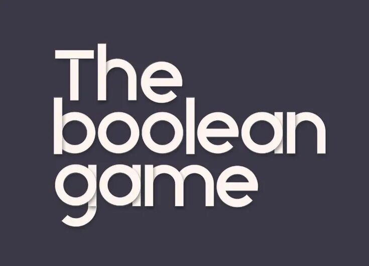 Boolean game