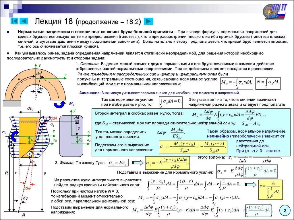 Распределение напряжений поперечного сечения при изгибе. Нормальные напряжения в поперечном сечении растянутого стержня…. Напряжения при чистом изгибе балки. Напряжения при чистом изгибе балки задача. Нормальное напряжение при поперечном изгибе