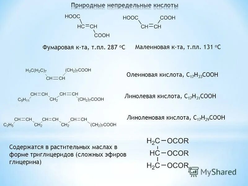 Линолевая кислота свойства