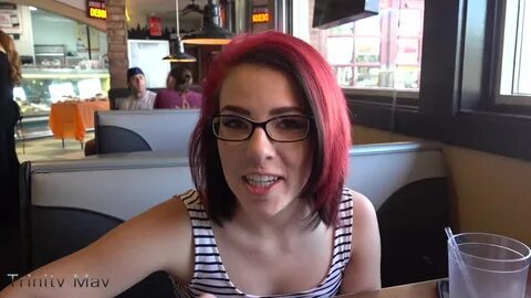 TrinityMay33 manyvids public flashing breakfast 3 porn stores.