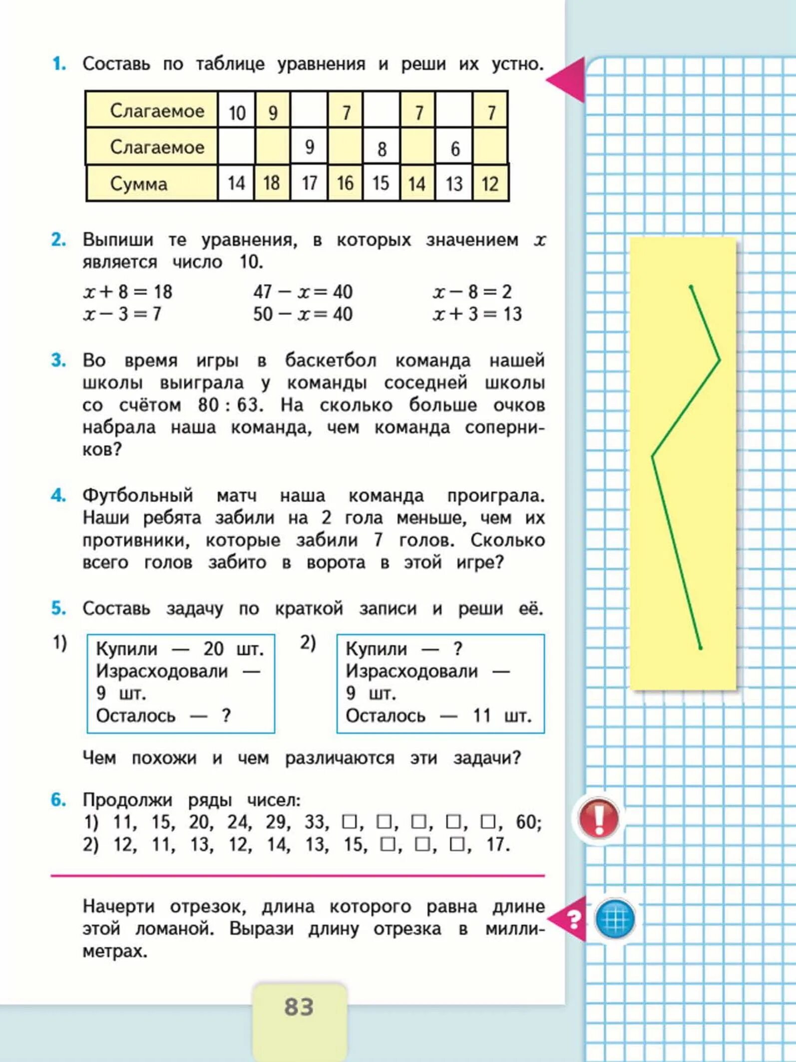 Математика 2 класс учебник 1 часть стр 83 номер 2. Учебник по математике школа России математика 2 класс ответы. Математике 2 класс школа России учебник страницы.