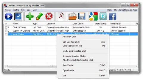 Mouse clicker