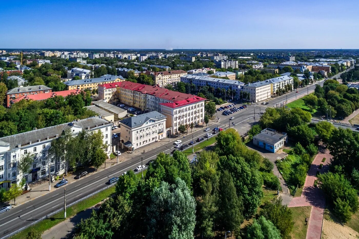 Тверь центр города. Центральный район города Твери. Тверь центр лето с высоты. Тверь фото города 2018.