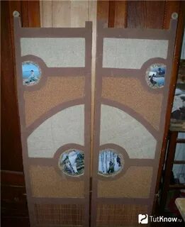 Ширма из картона