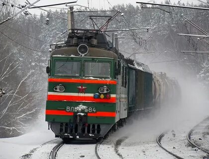 Постановка локомотива в поездах