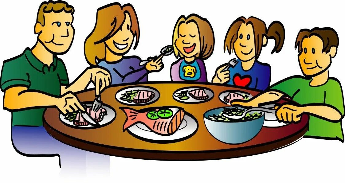 I had dinner with them. Обед клипарт на прозрачном фоне. Ужин рисунок. Семейный обед на прозрачном фоне. Семейный завтрак.