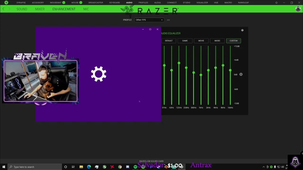 Звуковая карта razer blackshark v2