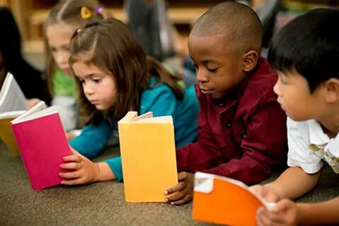 Children read english books