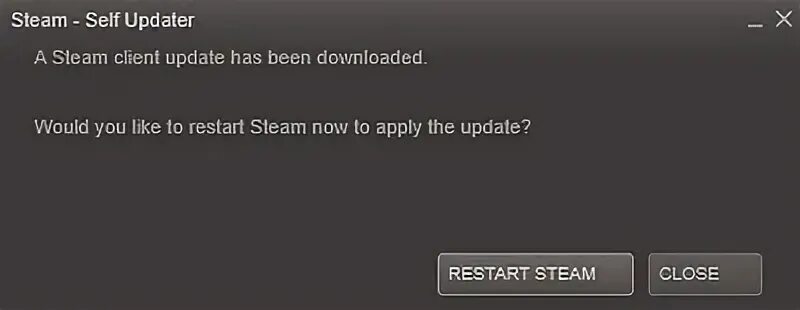 Steam-self Updater. Self updating