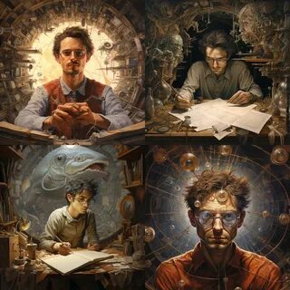 Andrew Ferez Inspired AI Art 