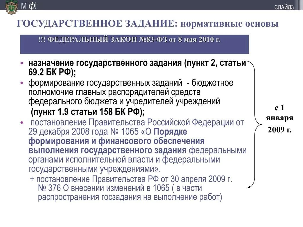 Федеральный закон о бюджетных учреждениях. Формирование государственного задания. Государственное муниципальное задание это. Государственное муниципальное задание формируется. Порядок формирования государственного задания.