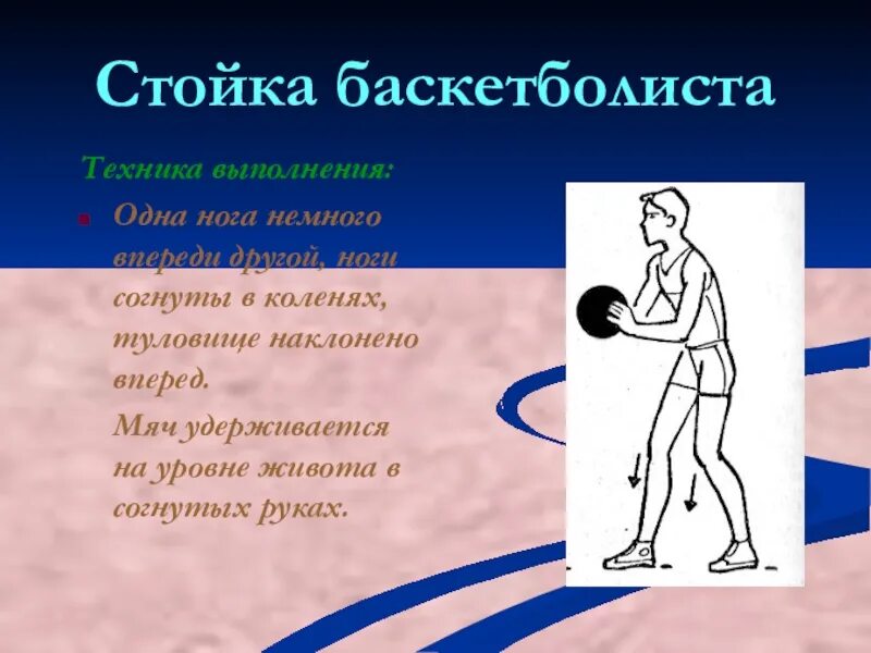 Правильное положение в защитной стойке баскетболиста. Стойка баскетболиста. Техника выполнения стойки баскетболиста.. Защитная стойка баскетболиста. Высокая стойка баскетболиста.